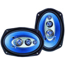 Blue Label Speakers (6" x 9", 4 Way)-Speakers, Subwoofers & Tweeters-JadeMoghul Inc.