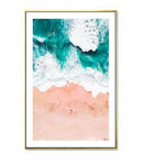 Blue Ocean Snow Mountain Canvas Painting Seascape Wall Art Posters and Prints Nordic Decoration Wall Pictures for Living Room-13x18cm no frame-1 piece-JadeMoghul Inc.