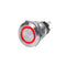 Blue Sea 4162 SS Push Button Switch - Off-On - Red - 10A [4162]-Switches & Accessories-JadeMoghul Inc.