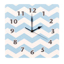 Blue Sky Chevron Wall Clock-BLUE-JadeMoghul Inc.