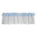 Blue Taffy Window Valance-BLUE TAFFY-JadeMoghul Inc.