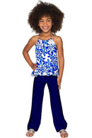 Blue Whimsy Angela Chic Set - Girls-Whimsy-18M/2-White/Blue/Navy-JadeMoghul Inc.