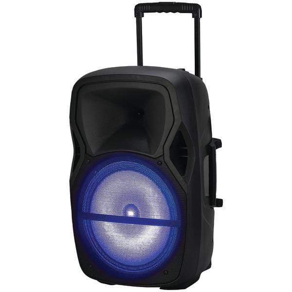 Bluetooth Speakers Portable Bluetooth(R) DJ/PA Speaker (15", 1800W peak power) Petra Industries