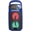 Bluetooth(R) Portable Rechargeable Speaker (Blue)-Bluetooth Speakers-JadeMoghul Inc.