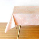 Blush Whirlwind Table Cover (Pack of 1)-Wedding Table Decorations-JadeMoghul Inc.