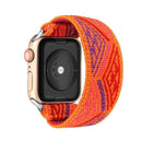 Bohemia Elastic Nylon Loop Strap for Apple Watch Band 6 38mm 40mm 42mm 44mm Iwatch Series 6 5 4 3 2 Watch Replacement Strap JadeMoghul Inc.