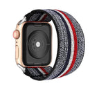Bohemia Elastic Nylon Loop Strap for Apple Watch Band 6 38mm 40mm 42mm 44mm Iwatch Series 6 5 4 3 2 Watch Replacement Strap JadeMoghul Inc.
