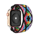 Bohemia Elastic Nylon Loop Strap for Apple Watch Band 6 38mm 40mm 42mm 44mm Iwatch Series 6 5 4 3 2 Watch Replacement Strap JadeMoghul Inc.