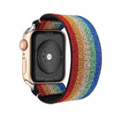 Bohemia Elastic Nylon Loop Strap for Apple Watch Band 6 38mm 40mm 42mm 44mm Iwatch Series 6 5 4 3 2 Watch Replacement Strap JadeMoghul Inc.