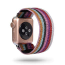 Bohemia Elastic Nylon Loop Strap for Apple Watch Band 6 38mm 40mm 42mm 44mm Iwatch Series 6 5 4 3 2 Watch Replacement Strap JadeMoghul Inc.