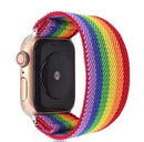 Bohemia Elastic Nylon Loop Strap for Apple Watch Band 6 38mm 40mm 42mm 44mm Iwatch Series 6 5 4 3 2 Watch Replacement Strap JadeMoghul Inc.