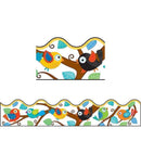 BOHO BIRDS SCALLOPED BORDERS-Learning Materials-JadeMoghul Inc.