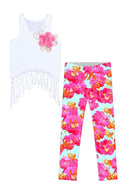 Boho Sweet Illusion Lisa Set - Girls-Sweet Illusion-4-Pink/Blue/White-JadeMoghul Inc.