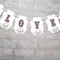 Bold Floral Flair Decorative Shape Bunting Banner Berry (Pack of 1)-Wedding Signs-Black-JadeMoghul Inc.