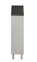 Bookshelves Wooden Bookshelf - 13" X 35" X 56" Weathered White Washed Gray Wood Bookcase HomeRoots