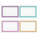 BORDER INDEX CARDS 4X6 LINED 75CT-Supplies-JadeMoghul Inc.