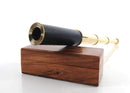 Boxes Wooden Box - 1.5" x 15" x 1.5" Handheld Telescope in Wood Box HomeRoots