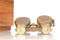 Boxes Wooden Box - 4.25" x 3" x 1" Folding Binocular in Wood Box HomeRoots
