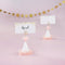 Boy Wedding / Ring bearer Pink Party Hat Place Card Holder (4-Sets of 6) Kate Aspen