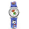 Boys 3D Cartoon Silicone Quartz Sports Ball Wrist Watch-dark blue-JadeMoghul Inc.