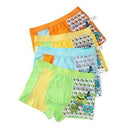 Boys 4 Piece Printed Cotton Boxers Set-C-2T-JadeMoghul Inc.