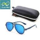 Boys Aviator Sunglasses With Case-NO6-JadeMoghul Inc.