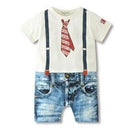 Boys Cute 3D Print summer Romper-Style B-9M-JadeMoghul Inc.