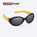 Boys Fashion Polarized Sports Sunglasses With UV 400 Protection-C2 Black Blue-JadeMoghul Inc.