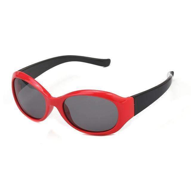 Boys Fashion Polarized Sports Sunglasses With UV 400 Protection-C6 Red Black-JadeMoghul Inc.
