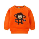 Boys Full Sleeves Cotton Fleece Lined Warm Shirt-Cheng-12M-JadeMoghul Inc.