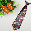 Boys Funky Printed Elastic Silk Tie-12-JadeMoghul Inc.