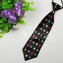 Boys Funky Printed Elastic Silk Tie-13-JadeMoghul Inc.