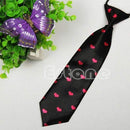 Boys Funky Printed Elastic Silk Tie-15-JadeMoghul Inc.