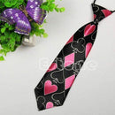 Boys Funky Printed Elastic Silk Tie-18-JadeMoghul Inc.