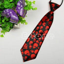 Boys Funky Printed Elastic Silk Tie-7-JadeMoghul Inc.