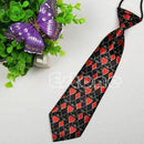 Boys Funky Printed Elastic Silk Tie-9-JadeMoghul Inc.