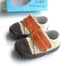 Boys Genuine Leather Lace Up Soft Shoes-beige-1.5-JadeMoghul Inc.