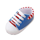 Boys / Girls Striped Canvas Shoes-Blue-3-JadeMoghul Inc.