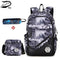 Boys Large Capacity Waterproof Multi pocket Backpack Set-C5-JadeMoghul Inc.