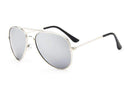 Boys Reflector Aviator Sunglasses With 100%UV Protection-C1 Silver lens-JadeMoghul Inc.