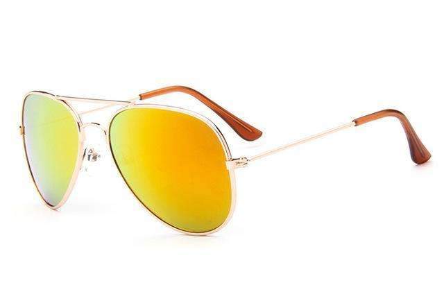 Boys Reflector Aviator Sunglasses With 100%UV Protection-C2 Red lens-JadeMoghul Inc.