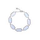 Bracelets Simple Geometric Shape Candy Color Gemstone Design Women Bracelet TIY