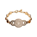 Bracelets Vintage Creative Hollow Design Women Good Quality Brass Bracelet TIY
