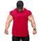 Brand Gyms Tank Top Mens Sleeveless t shirts Summer Cotton Slim Fit Men Clothing Bodybuilding Undershirt Golds Fitness tops tees-Red-M-JadeMoghul Inc.