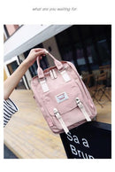 Brand teenage backpacks for girl Waterproof Kanken Backpack Travel Bag Women Large Capacity brand Bags For Girls Mochila-light pink-JadeMoghul Inc.