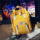 Brand teenage backpacks for girl Waterproof Kanken Backpack Travel Bag Women Large Capacity brand Bags For Girls Mochila-yellow-JadeMoghul Inc.