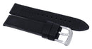 Black Ratio Brand Leather Strap 22mm