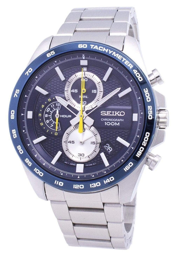 Branded Watches Seiko Neo Sports Chronograph Quartz SSB259 SSB259P1 SSB259P Men's Watch Seiko