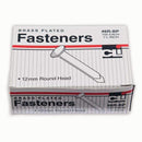 BRASS PAPER FASTENERS 1.5IN 100/BX-Supplies-JadeMoghul Inc.