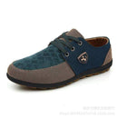 Breathable Swede Canvas Men Shoes-Green-6.5-JadeMoghul Inc.